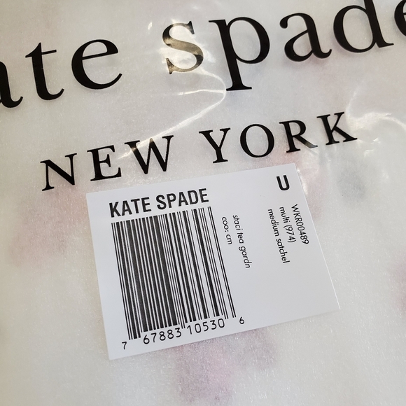 Kate Spade Staci Tea Garden Floral Medium Satchel Bag NWT - Picture 13 of 16
